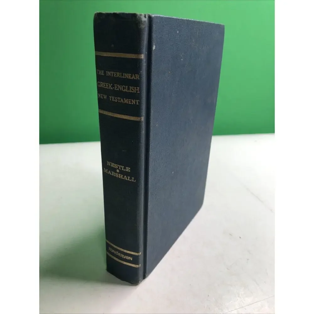 1975 Greek - English Interlinear New Testament Hardcover Black Letter Hardcover